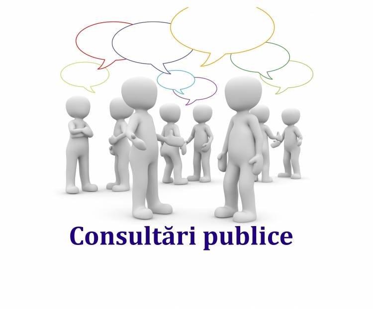 Anunț privind consultarea publică a Regulamentului