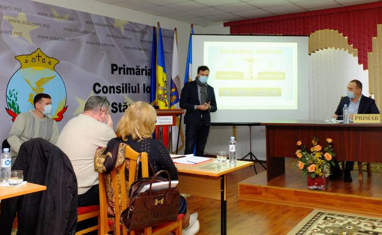 Bugetul Primăriei comunei Stăuceni pentru anul 2021 a fost aprobat