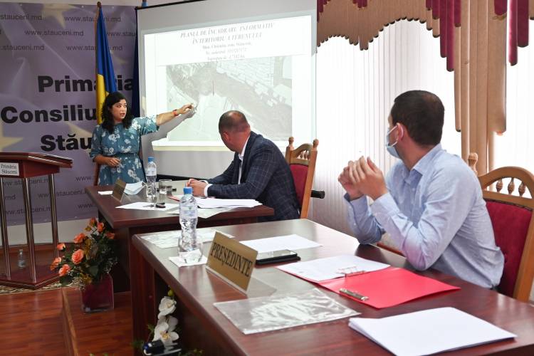 Consiliul comunal Stăuceni s-a întrunit în ședință extraordinară